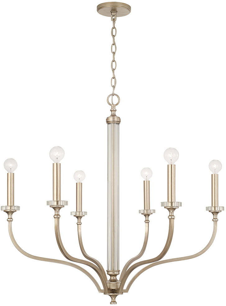 Capital Lighting 444861BS Breigh Contemporary Brushed Champagne