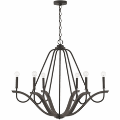 Capital Lighting 347642CK Clive Contemporary Carbon Grey and