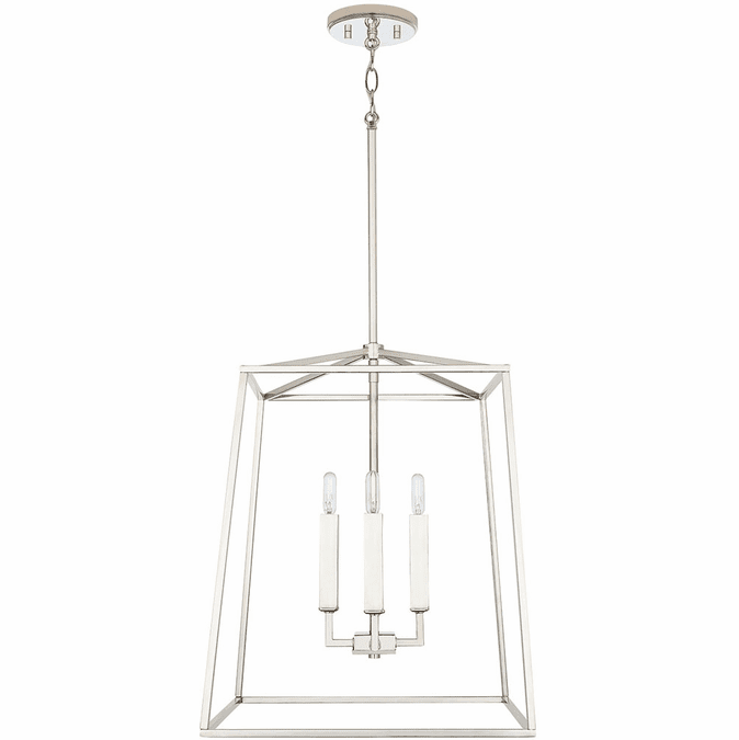 Capital Lighting 537642PN Thea Polished Nickel 16" Foyer Lighting