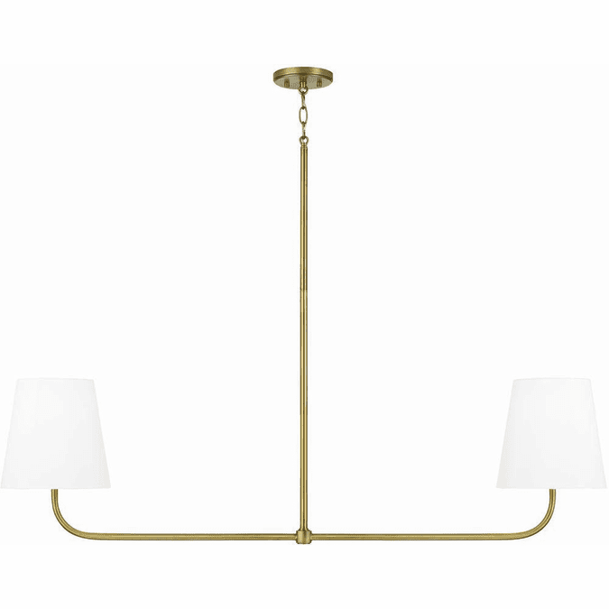 Capital Lighting 849421AD Brody Aged Brass Island Light Fixture