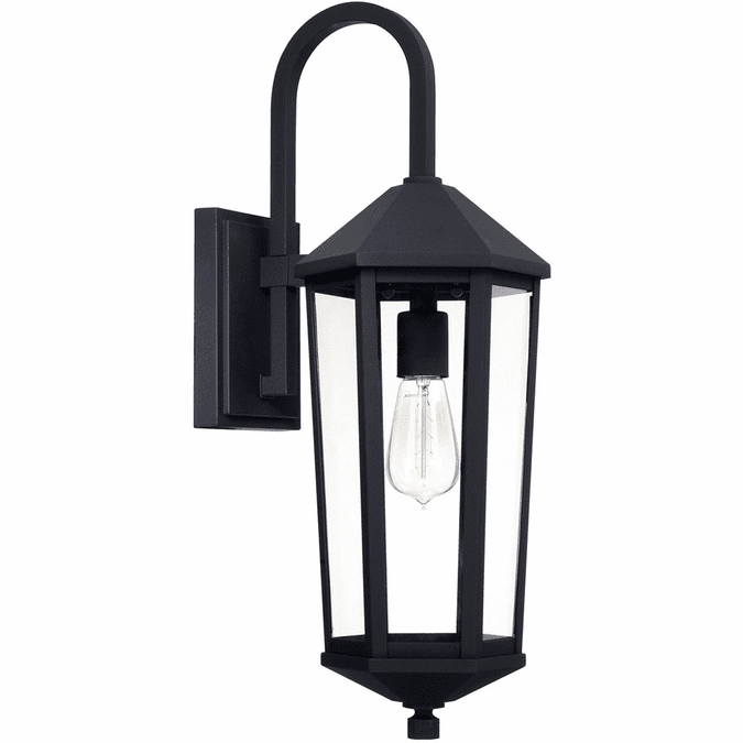 Capital Lighting 926911BK Ellsworth Black Exterior Wall Light Sconce