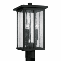 Capital Lighting 943835BK Barrett Traditional Black Outdoor Post Light