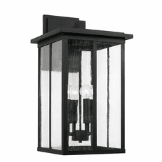 Capital Lighting 943843BK Barrett Traditional Black Exterior Lighting Sconce