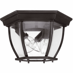 Capital Lighting 9802OB Old Bronze Outdoor Flush Mount Light Fixture