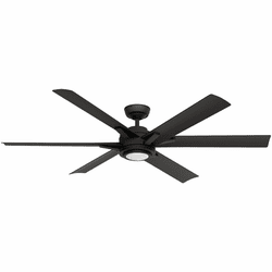 Casablanca 53470 Melia Modern Matte Black LED 65" Ceiling Fan