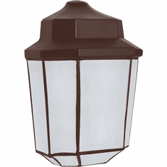 Costaluz 302898-FR 3028 Series Contemporary Bronze Frosted Outdoor Lamp Sconce