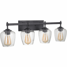 Craftmade 12430SB4 Stellen Satin Brass 4-Light Vanity Lighting