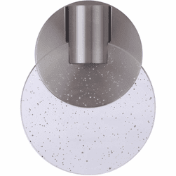 Craftmade 15106BNK-LED Glisten Contemporary Brushed Polished Nickel LED Wall Lamp