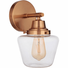 Craftmade 19507SB1 Essex Satin Brass Wall Lighting