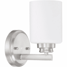 Craftmade 50501-BNK-WG Bolden Brushed Polished Nickel Wall Light Fixture