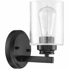 Craftmade 50501-FB Bolden Flat Black Lighting Wall Sconce
