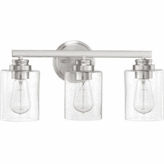 Craftmade 50503-BNK Bolden Brushed Polished Nickel 3-Light Vanity Light