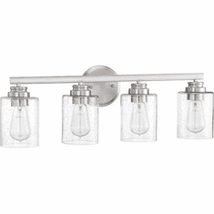 Craftmade 50504-BNK Bolden Brushed Polished Nickel 4-Light Bathroom Vanity Lighting
