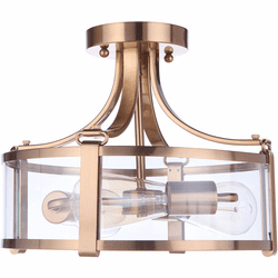 Craftmade 55353-SB Elliot Modern Satin Brass Overhead Lighting
