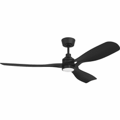 Craftmade AMG52FB3 Amigo Modern Flat Black LED 52" Home Ceiling Fan
