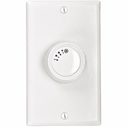 Craftmade CM-4SDH White Speed Rotary Fan Control