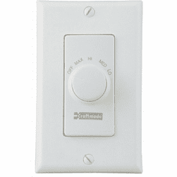 Craftmade CM-RTF-W White Speed Fan and Light Control