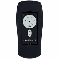 Craftmade IDC-REMOTE Flat Black Fan Wall Control