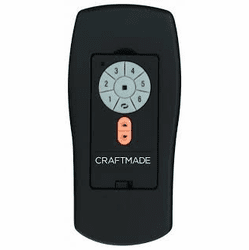 Craftmade IDC2-REMOTE Flat Black 6-Speed Control