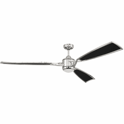 Craftmade VIA72PLN3 Viva Modern Polished Nickel LED 72" Ceiling Fan