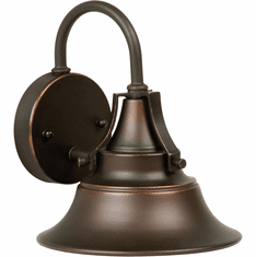 Craftmade Z4404-OBG Union Oiled Bronze Gilded Outdoor Small Wall Lighting