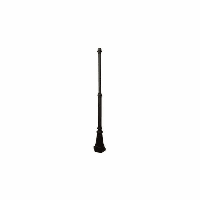 Craftmade Z8980-TB Modern Matte Black Outdoor Post