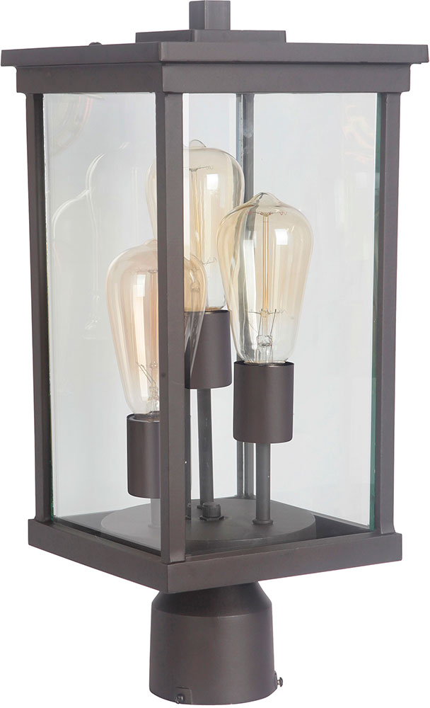 Craftmade Z9725-OBO Riviera III Oiled Bronze Outdoor Lighting Post ...