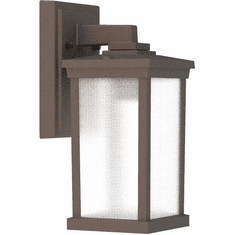 Craftmade ZA2404-BZ Resilience Lanterns Bronze Outdoor 5" Wall Sconce Light