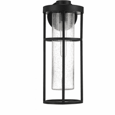 Craftmade ZA4214-MN Encompass Contemporary Midnight Outdoor 7" Wall Sconce Lighting