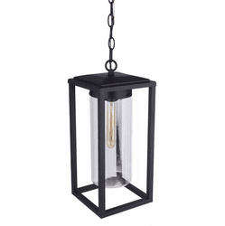 Craftmade ZA4821-MN Neo Modern Midnight Outdoor Drop Ceiling Light Fixture