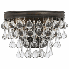 Crystorama 132-VZ Calypso Vibrant Bronze Wall Sconce