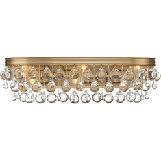Crystorama 133-VG Calypso Vibrant Gold 23" Bathroom Lighting