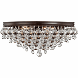 Crystorama 138-VZ Calypso Vibrant Bronze Ceiling Lighting Fixture