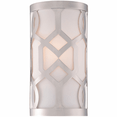 Crystorama 2262-PN Jennings Polished Nickel Lamp Sconce