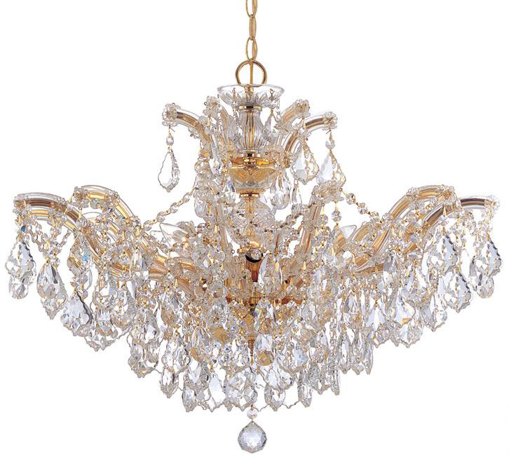 DreamyMagic　0330 Crystorama 4439-GD-CL-SAQ Maria Theresa Gold 27