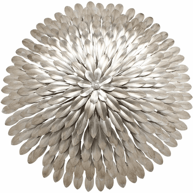 Crystorama 507-SA Broche Antique Silver Lamp Sconce
