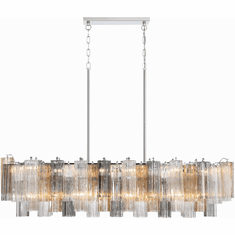 Crystorama ADD-317-CH-AU Addis Polished Chrome Kitchen Island Lighting