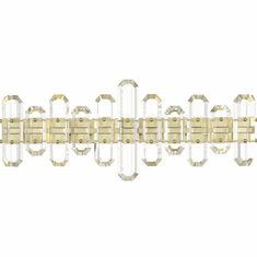 Crystorama BOL-8883-AG Bolton Aged Brass Bath Lighting