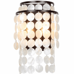 Crystorama BRI-3002-DB Brielle Dark Bronze Wall Sconce Lighting