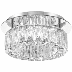 Crystorama ED3551201CH Kinsley Contemporary Polished Chrome LED 12" Overhead Lighting