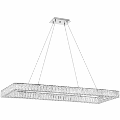 Crystorama ED3565001CH Kinsley Contemporary Polished Chrome LED Kitchen Island Lighting