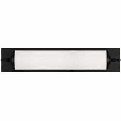 Crystorama FOS-A8051-MK Foster Contemporary Matte Black LED 24" Bath Lighting Fixture
