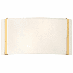 Crystorama FUL-902-GA Fulton Modern Antique Gold Wall Light Fixture