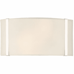 Crystorama FUL-902-PN Fulton Modern Polished Nickel Lighting Wall Sconce