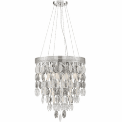 Crystorama HUD-A2219-CH Hudson Polished Chrome Chandelier Light