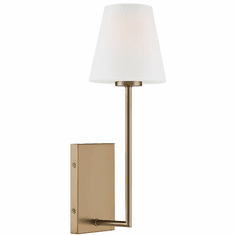 Crystorama LEN-250-OP-VG Lena Modern Vibrant Gold Wall Lighting