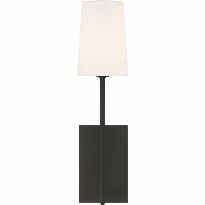 Crystorama LEN-251-BF Lena Black Forged Wall Mounted Lamp