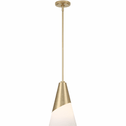 Crystorama TOR-901-VG Tori Modern Vibrant Gold Mini Lighting Pendant