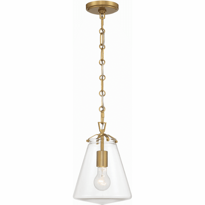 Crystorama VSS-7003-LG Voss Luxe Gold Mini Drop Ceiling Lighting