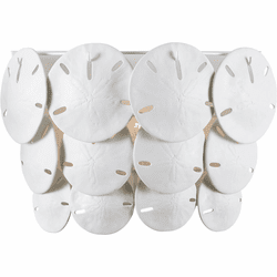 Currey & Company 5000-0234 Tulum Modern Sugar White / White Wall Sconce